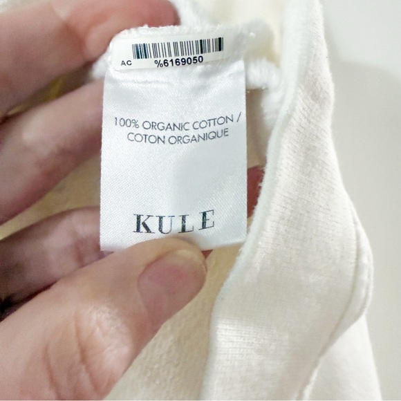 Kule Hoodie Sweatshirt White Green Love Size Small - Picture 6 of 7